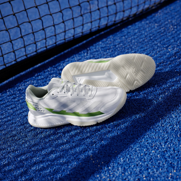 کفش پدل زنانه آدیداس - ADIDAS Courtquick Padel Shoes - سفید/سبز - Image 5