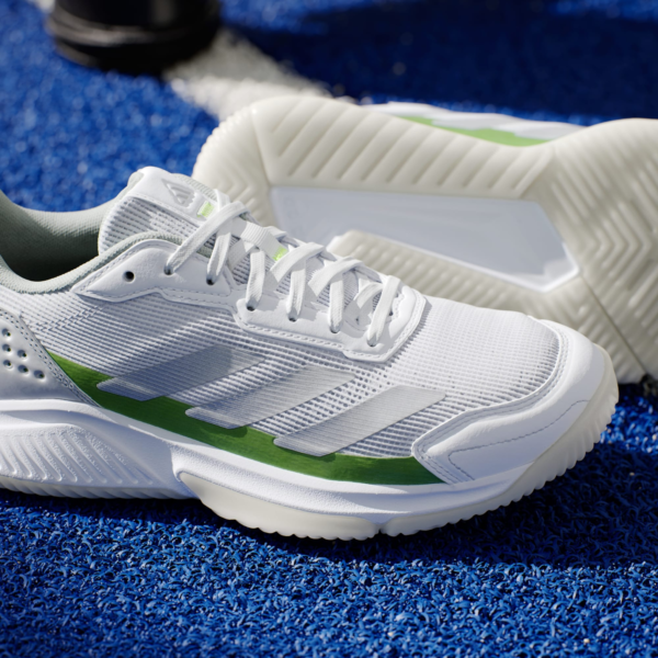 کفش پدل زنانه آدیداس - ADIDAS Courtquick Padel Shoes - سفید/سبز - Image 3