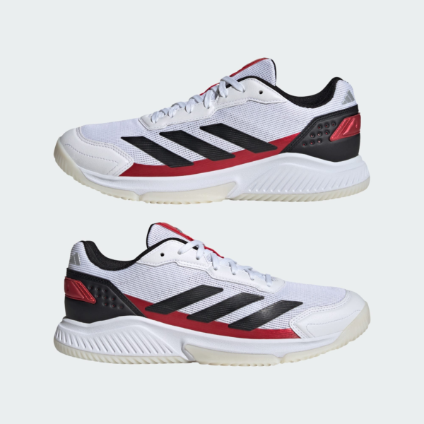کفش پدل مردانه آدیداس - ADIDAS Courtquick Padel - سفید/قرمز - Image 7