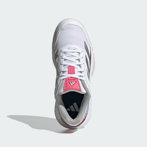 کفش پدل زنانه آدیداس - ADIDAS Courtquick Padel Shoes - سفید/قرمز - Image 5