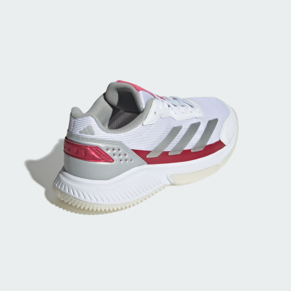 کفش پدل زنانه آدیداس - ADIDAS Courtquick Padel Shoes - سفید/قرمز - Image 7