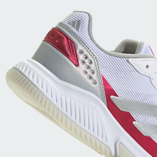 کفش پدل زنانه آدیداس - ADIDAS Courtquick Padel Shoes - سفید/قرمز - Image 10