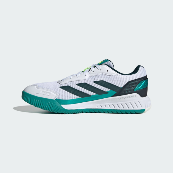 کفش پدل مردانه آدیداس - ADIDAS Courtquick Padel  - سفید/سبز - Image 3