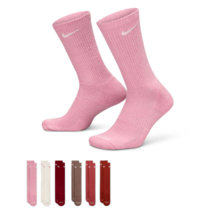 جوراب تنیس نایک Nike Everyday Plus Cushion Crew Training Socks 6-Pack پک شش تایی- چند رنگ