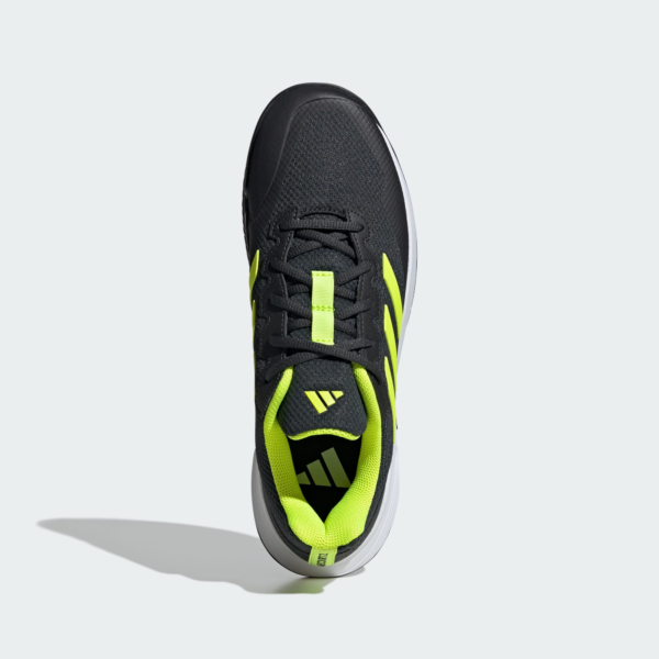 کفش تنیس مردانه آدیداس - ADIDAS Gamecourt 2.0  - مشکی/سبز - Image 4