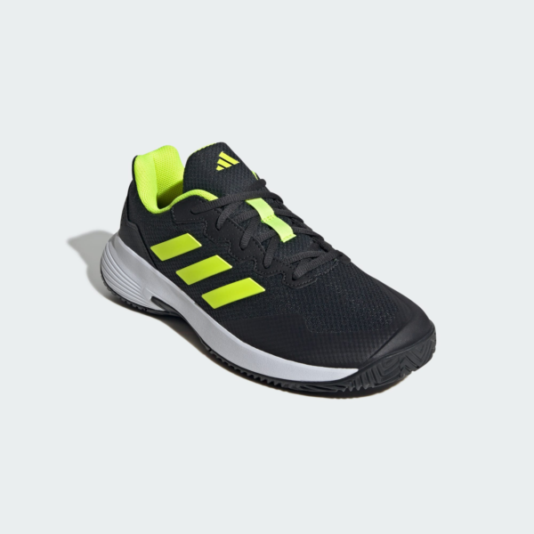 کفش تنیس مردانه آدیداس - ADIDAS Gamecourt 2.0  - مشکی/سبز - Image 5