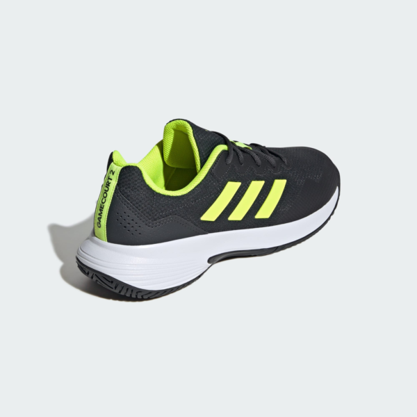 کفش تنیس مردانه آدیداس - ADIDAS Gamecourt 2.0  - مشکی/سبز - Image 6