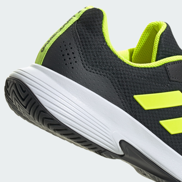 کفش تنیس مردانه آدیداس - ADIDAS Gamecourt 2.0  - مشکی/سبز - Image 8