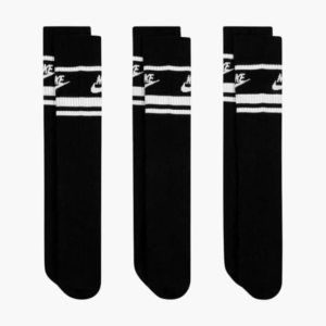 جوراب تنیس نایک Nike Sportswear Dri-FIT Everyday Essential Crew Socks 3-Piece پک سه تایی- مشکی