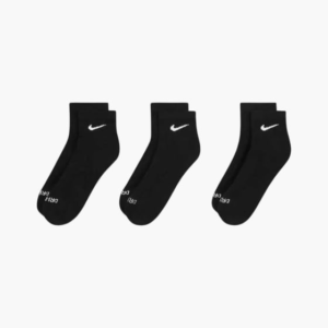 جوراب تنیس نایک Nike Everyday Plus Padded Training Socks 3-Pack پک سه تایی- مشکی