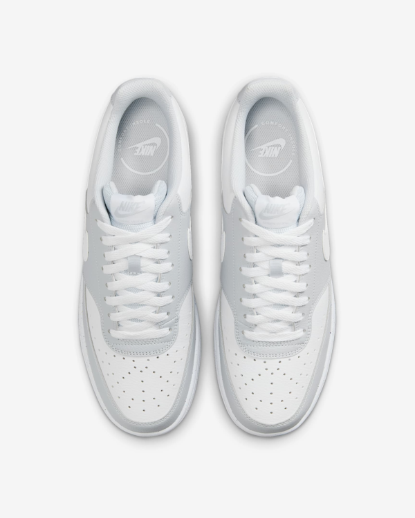 کفش رانینگ مردانه نایک - Nike Court Vision Low - سفید/طوسی - Image 6