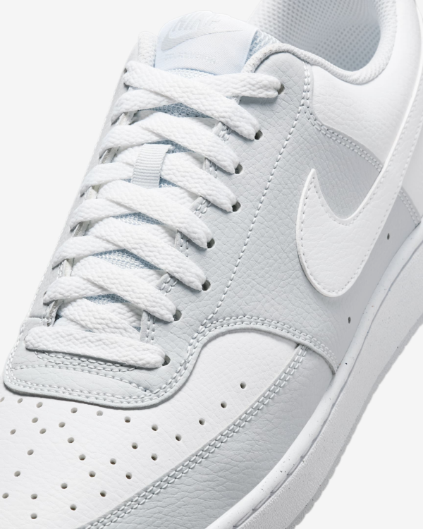 کفش رانینگ مردانه نایک - Nike Court Vision Low - سفید/طوسی - Image 7