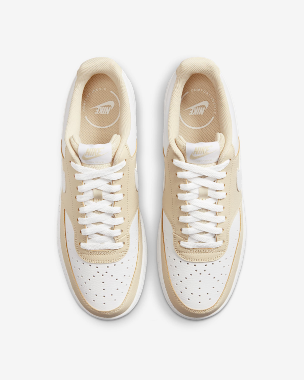 کفش رانینگ مردانه نایک - Nike Court Vision Low - سفید/زرد - Image 4