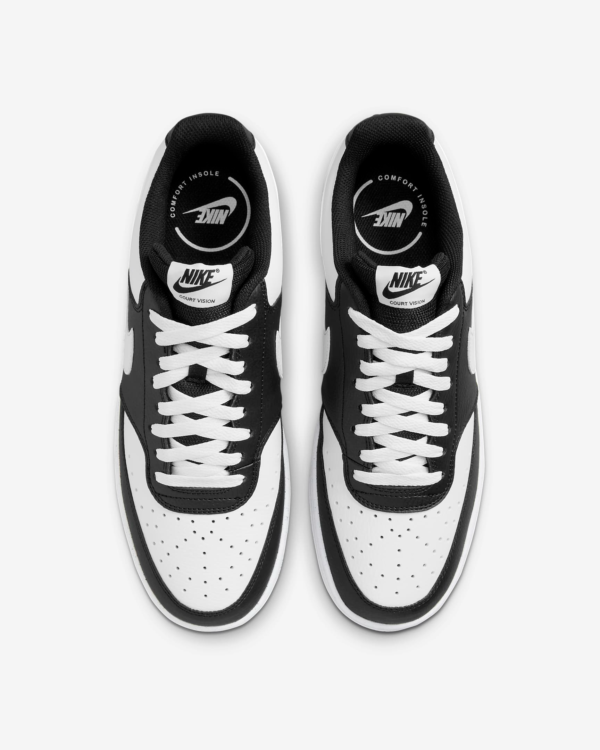 کفش رانینگ مردانه نایک - Nike Court Vision Low - سفید/مشکی - Image 6