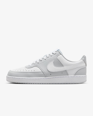 کفش رانینگ مردانه نایک - Nike Court Vision Low - سفید/طوسی کفش رانینگ مردانه نایک - Nike Court Vision Low - سفید/طوسی