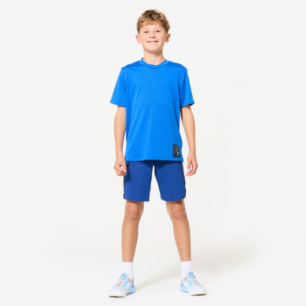 تی‌شرت تنیس بچه‌گانه دکتلون  Decathlon  - آبی - Image 3