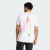 تی شرت تنیس مردانه آدیداس - ADIDAS Happy 3 Balls Graphic - سفید - Image 3