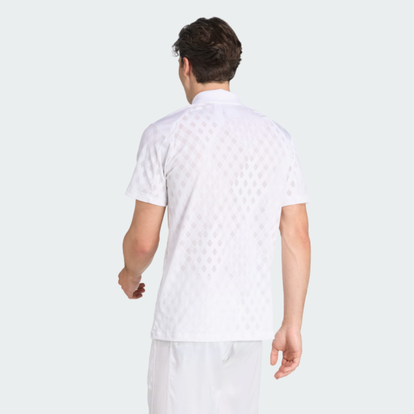تی شرت تنیس مردانه آدیداس - ADIDAS Climacool+ FreeLift - سفید - Image 4
