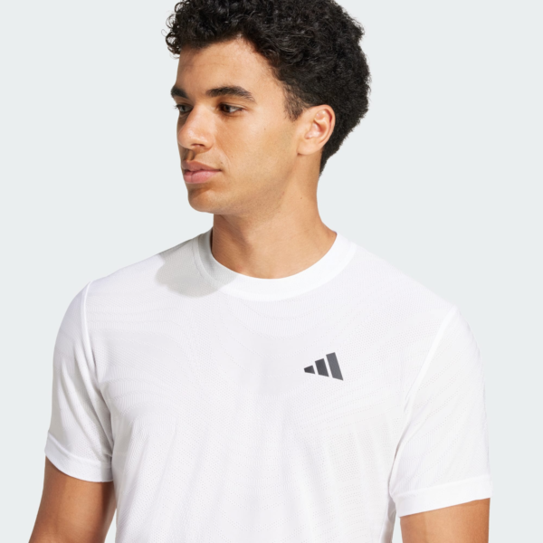 تی شرت تنیس مردانه آدیداس - ADIDAS Climacool+ FreeLift - سفید - Image 7
