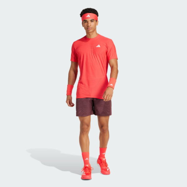 تی شرت تنیس مردانه آدیداس - ADIDAS Climacool+ FreeLift - قرمز - Image 7