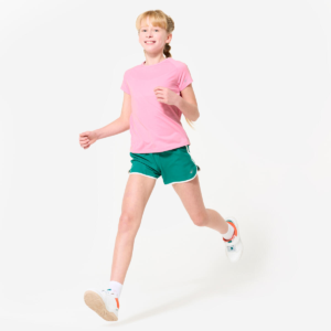 تی‌شرت تنیس بچه‌گانه دکاتلون Decathlon Sports T-Shirt – صورتی