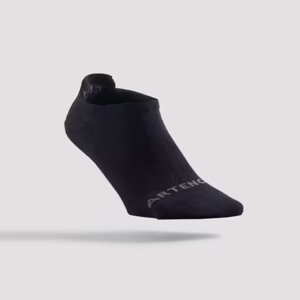جوراب تنیس بدون ساق آرتنگو ARTENGO RS160 پک سه تایی- مشکی - Image 2