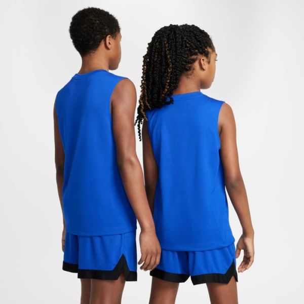 تی شرت تنیس بچه گانه نایک - Nike Dri-FIT Multi Teenage Kids - آبی - Image 5