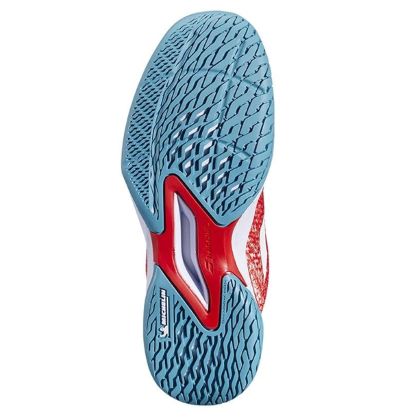 کفش تنیس بچه گانه بابولات Babolat Jet Mach 3 Kids - قرمز - Image 4