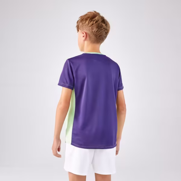 تی شرت تنیس بچه گانه آرتنگو ARTENGO TTS Dry JR - سبز - Image 4