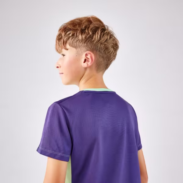 تی شرت تنیس بچه گانه آرتنگو ARTENGO TTS Dry JR - سبز - Image 5