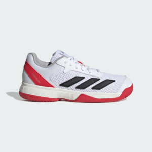 کفش تنیس بچگانه آدیداس - ADIDAS Courtflash Kids - سفید/قرمز