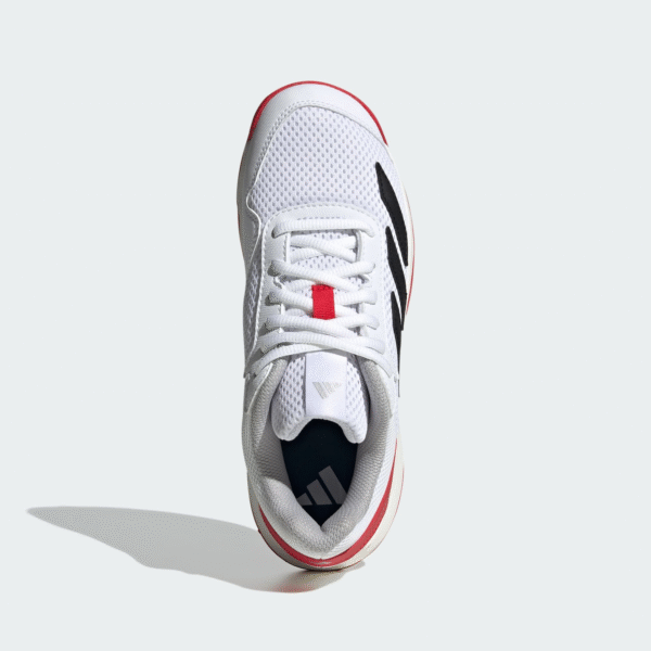 کفش تنیس بچگانه آدیداس - ADIDAS Courtflash Kids - سفید/قرمز - Image 5