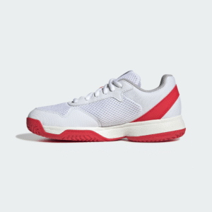 کفش تنیس بچگانه آدیداس – ADIDAS Courtflash Kids – سفید/قرمز