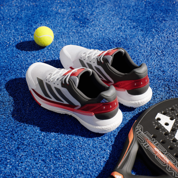 کفش پدل مردانه آدیداس - ADIDAS Crazyquick BOOST - سفید/قرمز - Image 8