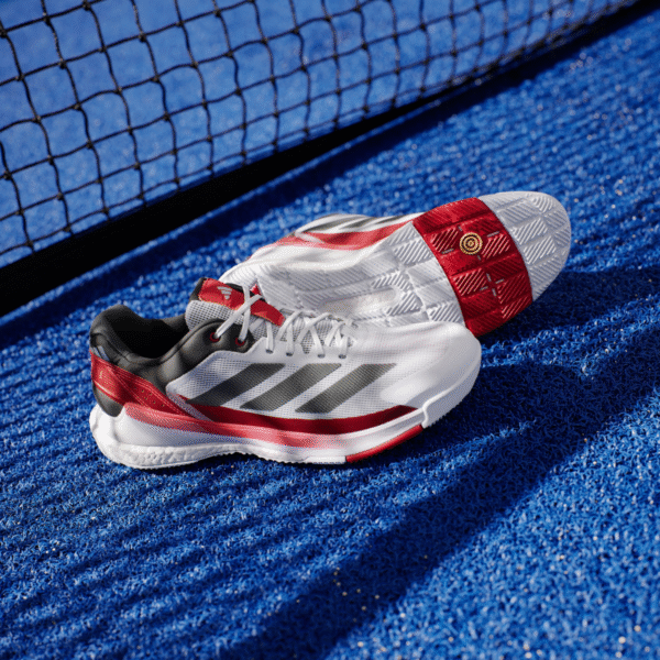 کفش پدل مردانه آدیداس - ADIDAS Crazyquick BOOST - سفید/قرمز - Image 6