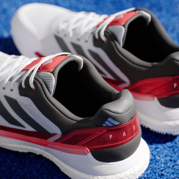 کفش پدل مردانه آدیداس - ADIDAS Crazyquick BOOST - سفید/قرمز - Image 5