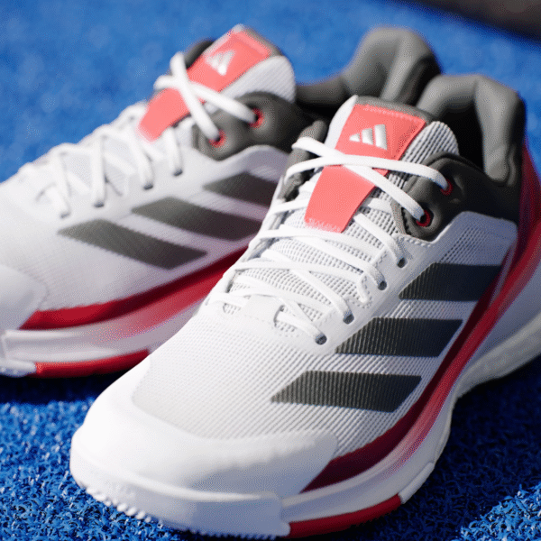 کفش پدل مردانه آدیداس - ADIDAS Crazyquick BOOST - سفید/قرمز - Image 4