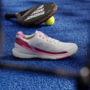 کفش پدل زنانه آدیداس – ADIDAS Crazyquick BOOST Padel – سفید/صورتی