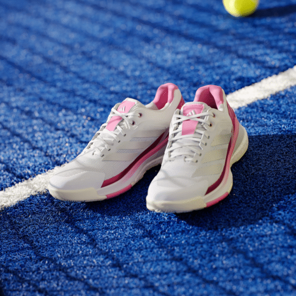 کفش پدل زنانه آدیداس - ADIDAS Crazyquick BOOST Padel - سفید/صورتی - Image 4