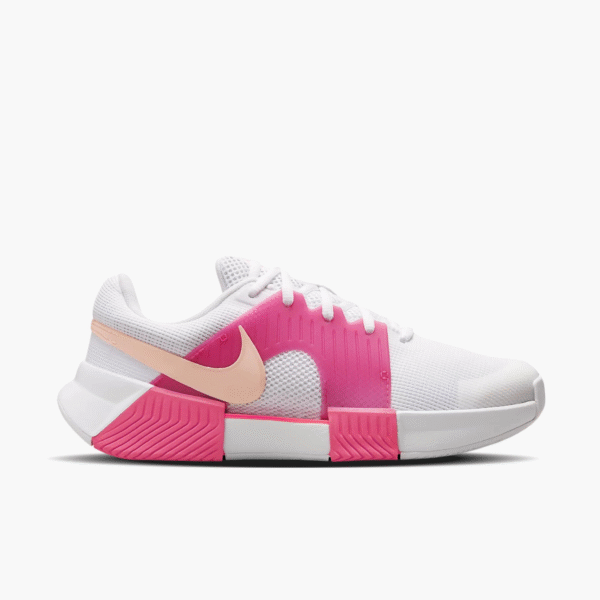 کفش تنیس زنانه نایک Nike Zoom GP Challenge 1 - سفید/صورتی