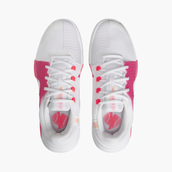 کفش تنیس زنانه نایک Nike Zoom GP Challenge 1 - سفید/صورتی - Image 5