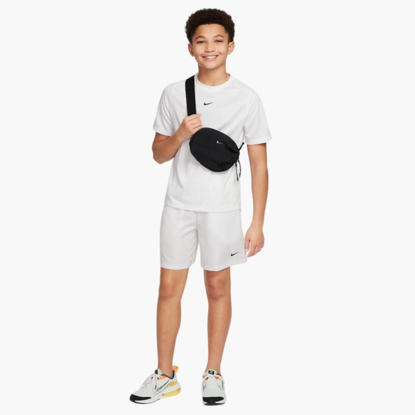 تی شرت تنیس بچگانه نایک - Nike Dri-FIT Multi Teenage - سفید - Image 4