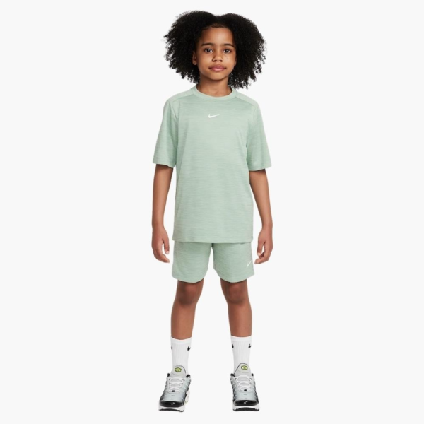 تی شرت تنیس بچگانه نایک - Nike Dri-FIT Multi Teenage - سبز - Image 3