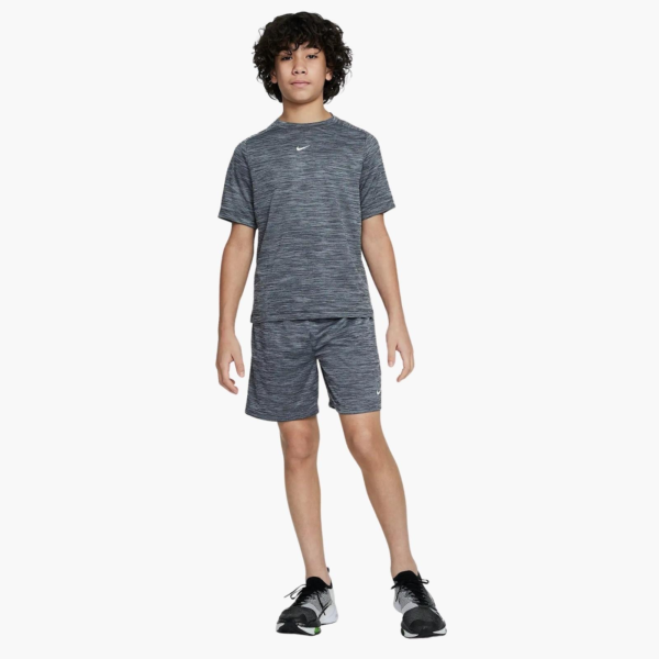 تی شرت تنیس بچگانه نایک - Nike Dri-FIT Multi Teenage - خاکستری - Image 4