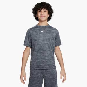 تی شرت تنیس بچگانه نایک - Nike Dri-FIT Multi Teenage - خاکستری