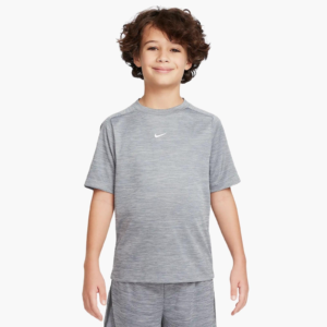تی شرت تنیس بچگانه نایک - Nike Dri-FIT Multi Teenage - طوسی