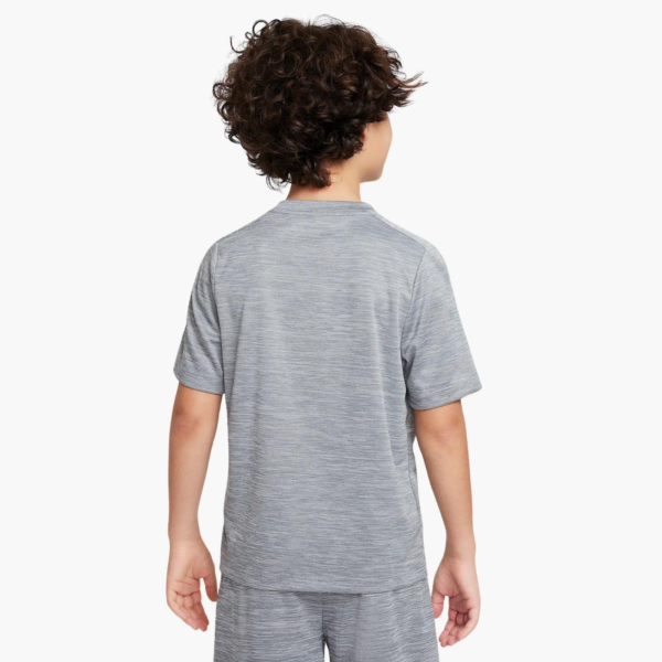 تی شرت تنیس بچگانه نایک - Nike Dri-FIT Multi Teenage - طوسی - Image 2