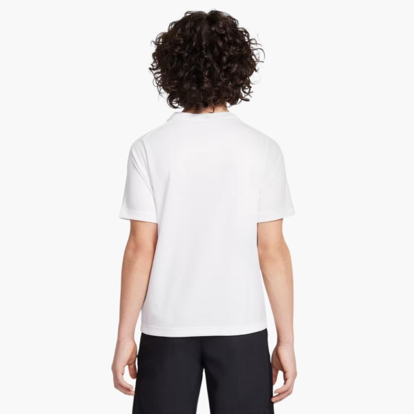 تی شرت تنیس بچگانه نایک - Nike One Dri-FIT Fitted - سفید - Image 3