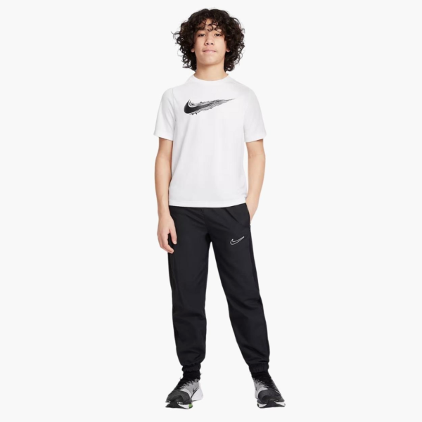 تی شرت تنیس بچگانه نایک - Nike One Dri-FIT Fitted - سفید - Image 4