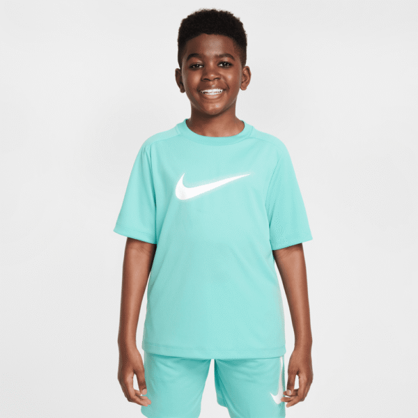 تی شرت تنیس بچگانه نایک - Nike Multi Dri-FIT Graphics- سبز